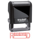 Trodat Printy 4911 Climate Neutral Self-Inking Stamp with Window - "RECEIVED"-High-quality stamp with nontoxic, water-based ink