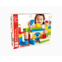 Hape Maple Blocks-Includes 50 pieces of sturdy maple blocks