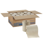 enMotion - Essuie-mains en rouleau sans contact - 10 po l x 800 pi L - Kraft brun - Paquet de 6-Conçu pour être utilisé avec les distributeurs sans contact enMotion à montage mural