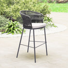 Zuo Freycinet Barstool - Black - Set of 2-Assembly required