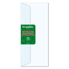 Geographics #10 Envelope - Winter Trees - 35 Pack-Compatible with both Inkjet and Laser printers
