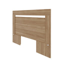 Nexera Malibu Headboard - Full Size - Brown Oak-Convenient Delivery and Assembly: Enjoy the ease of doorstep delivery and effortless assembly using just a screwdriver