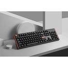 Keychron - K10 HE Interrupteur interchangeable RGB rétroéclairé châssis en aluminium - Interrupteur Nebula - Noir (Édition Spéciale)-Disposition pleine taille incluant un pavé numérique pour améliorer la productivité et l’efficacité au travail