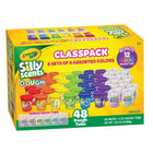 Crayola Silly Scent Dough Education 48-Piece Classpack - Assorted Colours-48 tubs of scented play dough (each 3 oz) perfect for classroom use