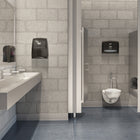 Scott Essential Automatic Hard Roll Towel Dispenser - for Purple Core Scott Roll Towels - 12.70" x 15.76" x 9.57" - Black-For Purple Core Scott Roll Towels