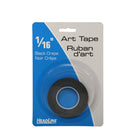 Headline Sign Vinyl Crepe Art Tape - 1/16" - Black-1/16" x 603" roll