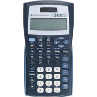Texas Instruments TI-30XIIS Solar 2-Line Scientific Calculator, Navy-10 display digits