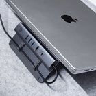  BlueDiamond - Station d'accueil USB-C 5 en 1 avec sortie et support pour portable-Garantie limitée à vie du fabricant