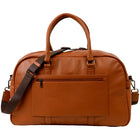 CHAMPS Onyx Collection Leather Duffle Bag - Brown-2 Inner slip pockets