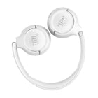 JBL Tune 530BT Wireless On-Ear Bluetooth Headphones - White-2 beamforming mics for perfect calls