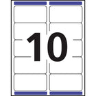 Avery White Rectangle Labels with TrueBlock, 2" x 4", for Laser/Inkjet Printer, 250 Pack (5263)-Bright white labels with TrueBlock Technology are guaranteed to completely cover everything underneath so you can re-use mailing tubes, boxes and more