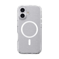 TUFF8 Glitz Clear Mag Case for iPhone 17 - Clear-Shockproof Layer: The air tight shockproof layer adds extra protection from accidental drops Tested to MIL-STD to 8FT