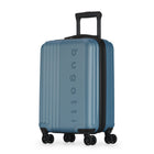 Bugatti - The Classic Ensemble de 2 valises rigides - Bleu-Dispose de doubles roues pivotantes à 360 degrés pour une maniabilité sans effort et silencieuse