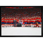 Florida Panthers Conference Final Trophy - Framed Canvas - 31" x 22"-Premium canvas print with gallery-wrapped edges