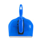 Globe Commercial Clip-On Dustpan and Brush Set-Bonded rubber strip floor edge