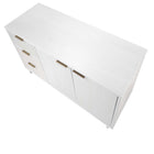 Manhattan Comfort Granville 55.04" Modern Sideboard - White-10