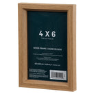 General Supply Goods + Co - Cadre en bois pour photo - 4 x 6 po-Comprend un support arrière pour une présentation sur un bureau ou une étagère