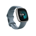 Google Fitbit Versa 4 Smart Watch - Waterfall Blue/Platinum Aluminium-Workout intensity map: Check the Google Health app after your outdoor workouts to see your pace, distance and heart rate zones throughout your route to know where you put in the most effort and find opportunities to improve
