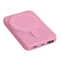 Helix 5,000 mAh Magnetic Power Bank - Pink-5,000  mAh Power Bank