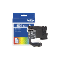 Brother Genuine LC501XLBKS Ink Cartridge - High Yield - Black -High yield ink cartridge, print up to 500 pages