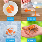 National Geographic Impulse Critter Molding Lab-Kids will learn about agar agar powder and the anatomy of spiders and centipedes through the mini learning guide