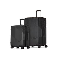 Reebok Playmaker Collection Hardside 2-Piece Set - Black-Made of lightweight and resistant, 100% recycled plastic (PET)