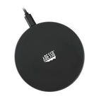 Adesso - chargeur sans fil en disque Qi certifié 10W - Charge rapide pour appareils iPhone et Android-Design élégant et compact - Chargeur de type disque, léger, s’adapte parfaitement aux bureaux, tables de chevet ou espaces de travail pour un usage quotidien pratique