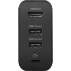 ASUS - Station d'accueil portable tout-en-un ROG 100 W-Solution d'accueil universelle compatible avec les ordinateurs portables, les smartphones et les consoles de jeu compatibles USB-C