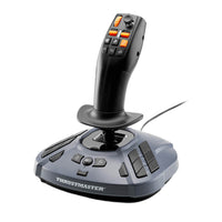Thrustmaster Simtask Farmstick for PC-3-axis joystick inspired by Thrustmaster’s expertise in the field of aeronautical simulation, for operating heavy machinery
