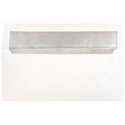 JAM Paper #10 Foil Lined Envelopes, 4 1/8 x 9.5, White with Silver Lining, 100 Pack (95157g)-White with silver foil