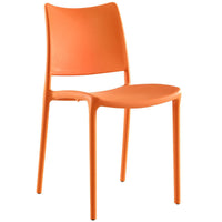 Modway Hipster Dining Side Chair - Orange-Modern dining side chair