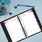 Brownline - 2026 Agenda quotidien CoilPro avec couverture rigide et reliure spirale double - 8 po x 5 po - Noir - Anglais-Certifié sous le code de licence FSC : FSC C102682. Le Forest Stewardship Council permet aux entreprises et aux consommateurs de choisir des produits fabriqués avec des matériaux issus de forêts responsables, promouvant une gestion écologiquement appropriée, socialement bénéfique et économiquement viable des forêts du monde