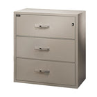 Gardex Classic Fire-Resistant File, 3-Drawer, Lateral, Beige, 42H x 44W x 23 1/2D (GXGL-403-44-BE)-UL-certified fire resistant lateral 3-drawer 44"W, legal and / or letter
