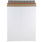JAM Paper - Pochettes d'expédition rigides pour photos autoscellantes, 11 po x 13 1/2 po, blanc, paq./10-Dimensions : 11 po x 13,5 po