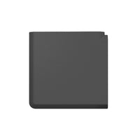 WeatherTech ComfortMat Connect Modular Anti-fatigue Corner Mat - Stone - Black-Each Corner Piece is 25 inches (63.5 cm) square. Snap an End Piece or a Middle Piece to each side and your ComfortMat Connect now has a 90 degree corner.