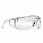 Forcefield Visitor's Safety Glasses - Clear-100% Polycarbonate clear lens safety glasses