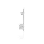 Manhattan Comfort Plaza 64.25" Modern Floating Entertainment Center - White-Toggle Bolts Included for Drywall Assembly