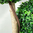 HOMCOM - Arbre topiaire à trois boules en buis artificiel 35 po - vert foncé-Couleur : vert foncé 
