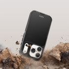 TUFF8 Impact Dual-layer Rugged Case for iPhone 17 Pro - Black-Dual-layer: Combines soft silicone and hard polycarbonate layer for superior durability