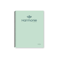 Pomango 2027 Harmony Daily/Weekly Agenda - 8-1/2" W x 11" L - Turquoise - French-12 months from January to December 2027