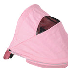 Qaba - Tricycle 6 en 1 pour tout-petits avec poignée de poussée parentale - rose-Poignée de poussée réglable et amovible pour un contrôle total des parents 