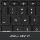 Logitech Combo Touch Keyboard Case for iPad A16/ 10.9" (10th Gen.) - English - Oxford Grey-Protection: Designed to look and feel like a natural extension of an iPad, the keyboard case keeps your device safe from scuffs, scratches, and spills with premium materials