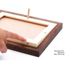 Decent Living Solid Wooden Picture Frame - 6" x 8" - Walnut Colour - 2 Pack-10