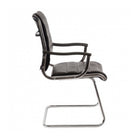 TygerClaw - Chaise de bureau en cuir reconstitué à dos moyen-Réglage flexible de la hauteur du siège et du contrôle de la tension d'inclinaison
