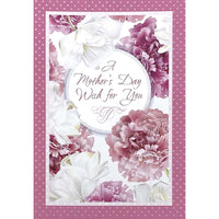 Mill Brook Studio Mother's Day Greeting Cards/Envelopes - 5-3/8" x 7-3/4" - Pink & White - 18 Pack-Premium quality greeting cards