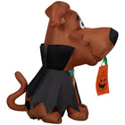 GEMMY Airblown Inflatable Halloween Scoob Puppy Vampire-Self-inflates in seconds