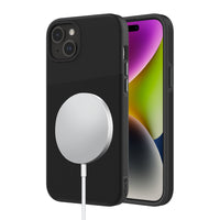 AXS PROTech Plus MagSafe Compatible Sleek Dual-layered Anti-Shock Case for Apple iPhone 15 Plus - Black-Drop resistant up to 10 feet