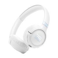 JBL Tune 680NC Wireless On-Ear Noise cancelling Headphones - White-Hi-Res JBL Pure Bass Sound plus Spatial Sound