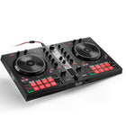 Hercules DJControl Inpulse 300 MK 2 USB DJ Controller-The beatmatch guide lets you manually adjust tracks thanks to the built in light guides