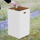 Gritt Commercial - Poubelle et conteneur de recyclage en carton ondulé - 151 L - Paquet de 10-Boîte économique de 10 unités